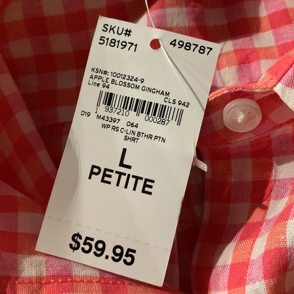 Lands End button down L/S - Picture 4 of 6